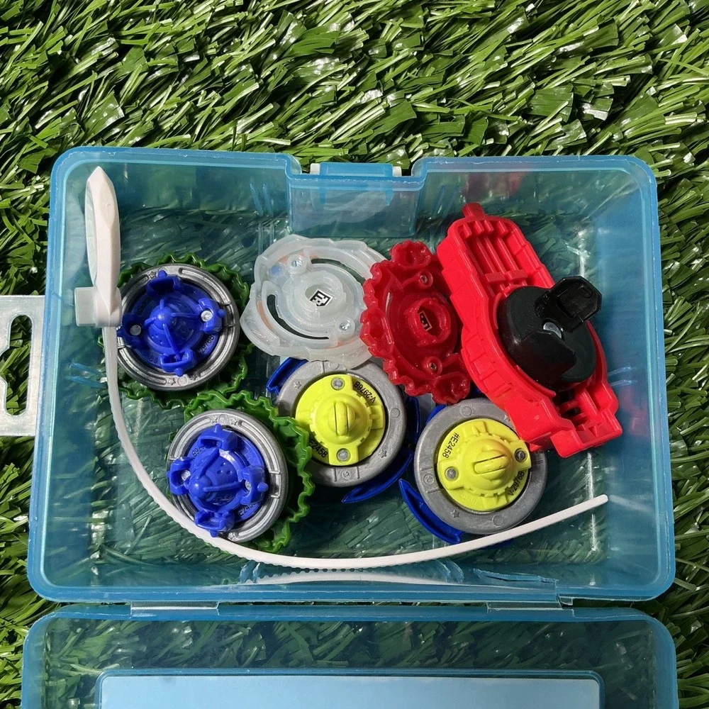 Beyblade Vintage Spinning Top‎ Lot Retro Mixed Set Dranzer Driger With Launcher